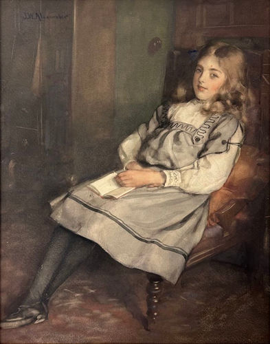 John White Alexander, Tired, circa 1910