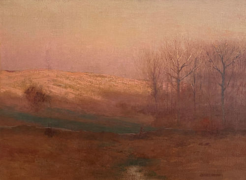 Bruce Crane, Field at Dusk