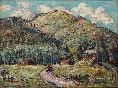 Ernest Lawson, Cheyenne Mountain (Summer in Colorado), circa 1927-30