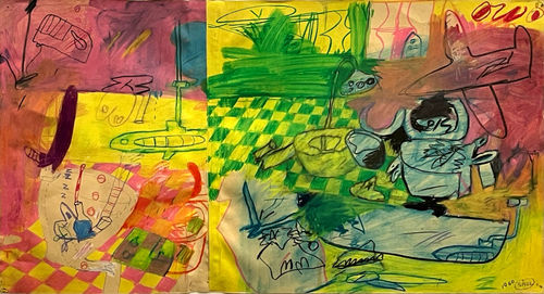 Peter Saul, Untitled, 1960