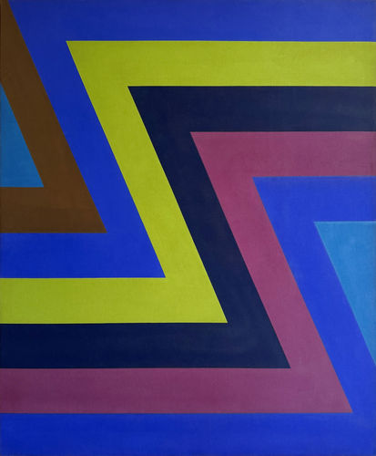 Howard Mehring, Ultramarine, 1967