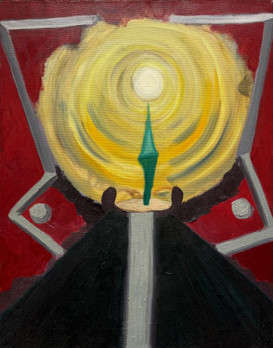 George Condo, Abstract, 1983