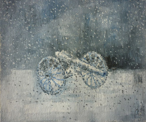 黃亮 《33. 28》, 2010 油彩、畫布 Oil on canvas 28 x 33 cm