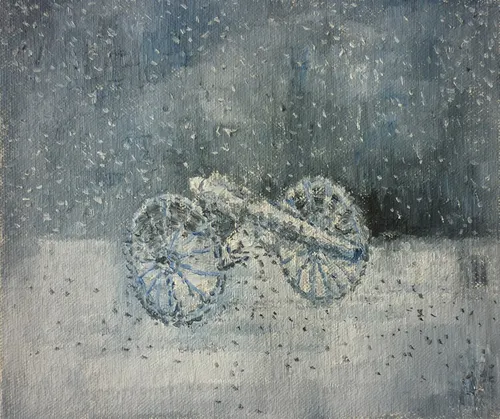 黃亮 《33. 28》, 2010 油彩、畫布 Oil on canvas 28 x 33 cm