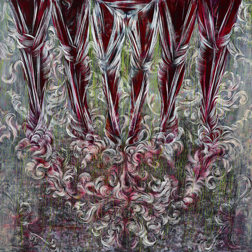 謝鴻均 《三代同堂》 Three Generations, 2015 油彩、畫布 Oil on canvas 173x173cm