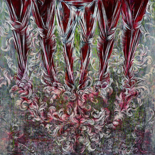 謝鴻均 《三代同堂》 Three Generations, 2015 油彩、畫布 Oil on canvas 173x173cm