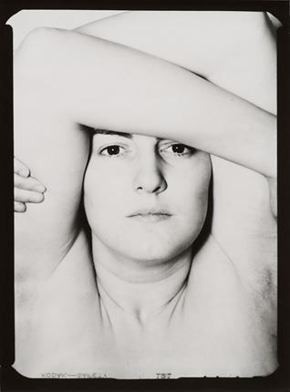 Harry Callahan, Eleanor, Chicago (face), c. 1947