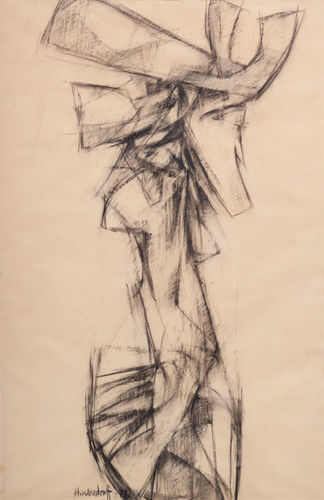 Hale Woodruff, Cow Woman, 1970, c.