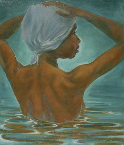 John Ford, Untitled (Woman Bathing), 1970, c.