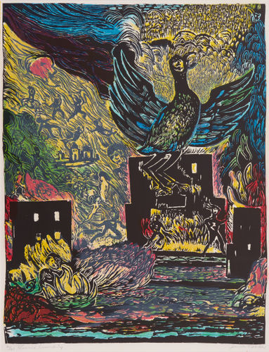 James Lesesne Wells, Phoenix Ascending, 1985