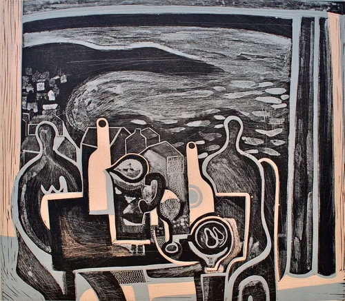 Prints: Still Life & Interior