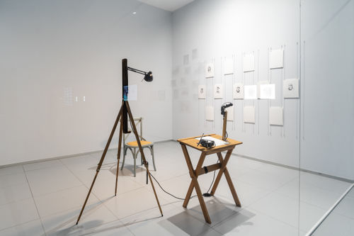 Patrick Tresset, Human Study #1 RNP.b, 2023