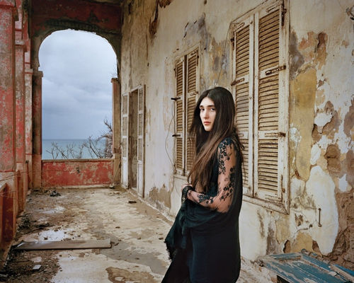 Rania Matar Lea #1, Beirut, Lebanon, 2019 archival digital pigment print sheet 36.8 x 44 inches/image 28.8 x 36 inches 93.47 x 111.76 cm