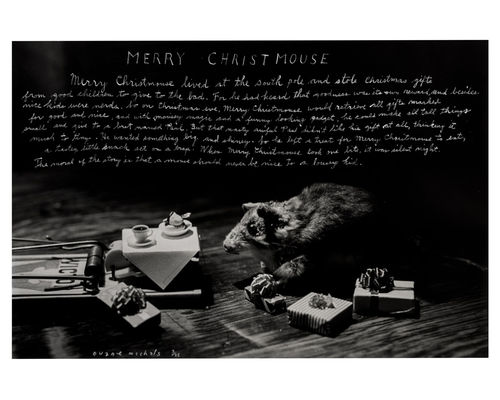 Duane Michals, Merry Christmouse, 1993