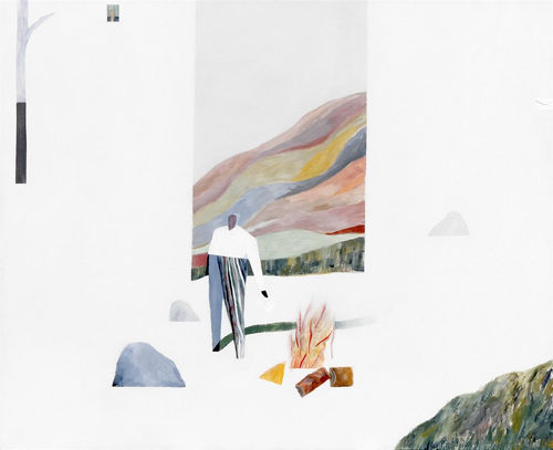 Alan Ibell The Letter, 2016 acrylic on canvas 130.0 x 160.0 cm