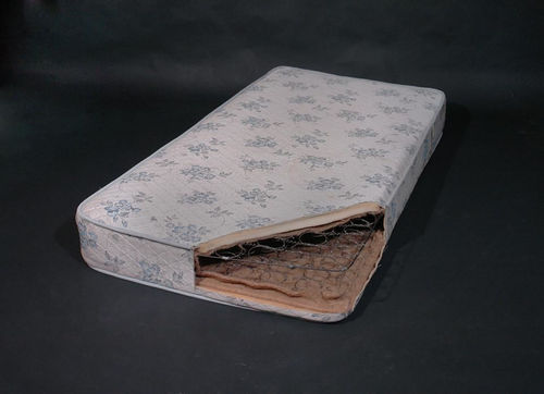 Kevin Capon Cross section of an inner spring mattress, 2014 C-type print, edition of 8 150.0 x 120.0 cm