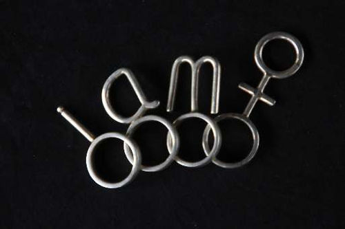 Karin Troy Koromuso silver rings, 2016