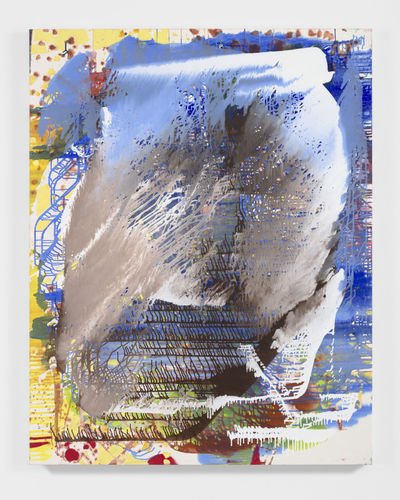 Jackie Saccoccio Place (Sweep), 2018 Oil on linen 57 x 45 inches (144.8 x 114.3 cm)