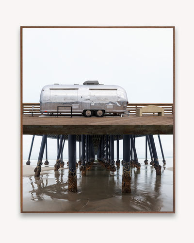 Amir Zaki, Built in 1881. Damaged in 1905, 1983. Renovated in 1924, 1984 X, 2021, Framed archival photograph, 59.5 x 48.25 inches, Edition of 2 (+1AP), Courtesy the artist and Diane Rosenstein Gallery