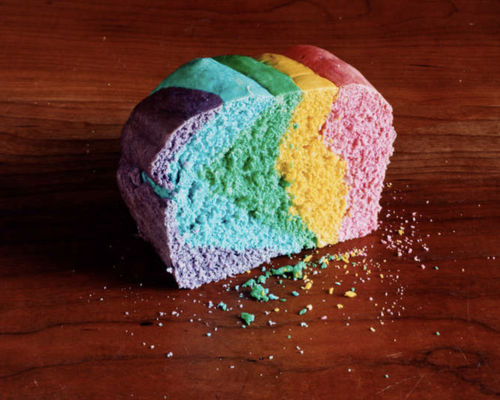 Tim Davis, Rainbow Bread, 2006, Chromogenic color print ©Tim Davis