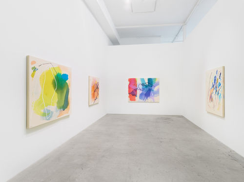 Installation view of Heather Day: Ricochet