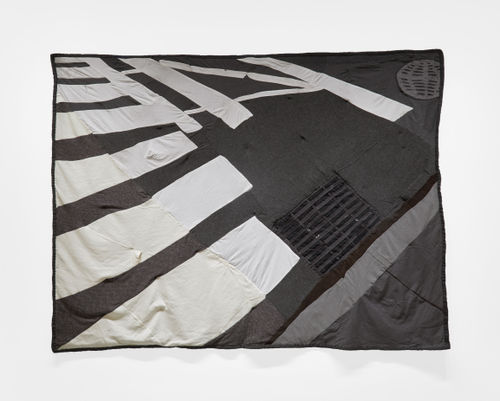 Charis Ammon Inheritance II, 2020 repurposed clothing 72 x 96 inches (182.9 x 243.8 cm)