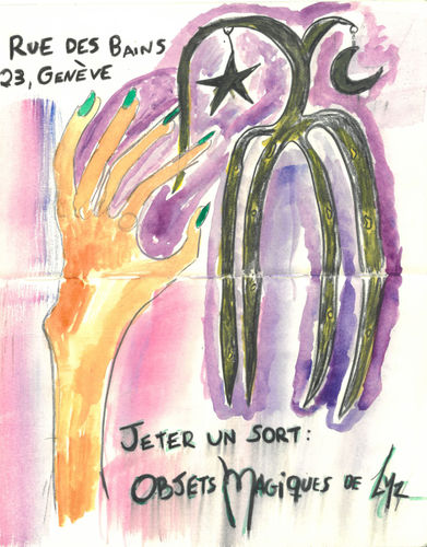 LYZ PARAYZO . JETER UN SORT: OBJETS MAGIQUES DE LYZ