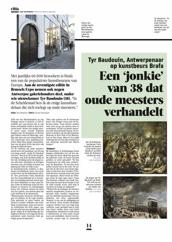 Een ‘jonkie’ van 38 dat oude meesters verhandelt