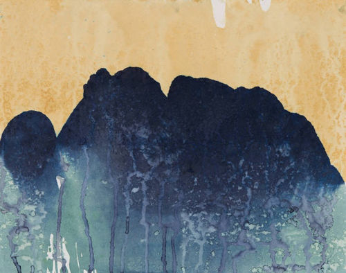 Meghann Riepenhoff, Ecotone #285 (Bryant Park, NY 12.15.17, Mixed Precipitation of Freezing Rain and Snow), 2017