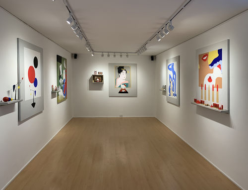 The exhibition at Beatriz Esguerra Arte, Bogota, Colombia