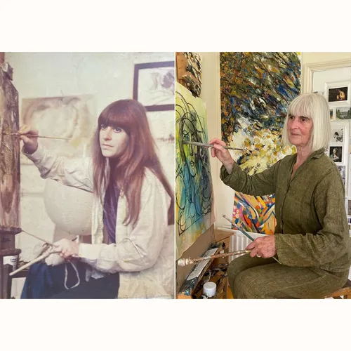 THEN & NOW, A collection of Drawings and Paintings by Carol Goodchild