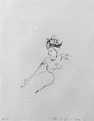 Tracey Emin, HRH, Portrait of Queen Elizabeth II, Limited Edition, 2012
