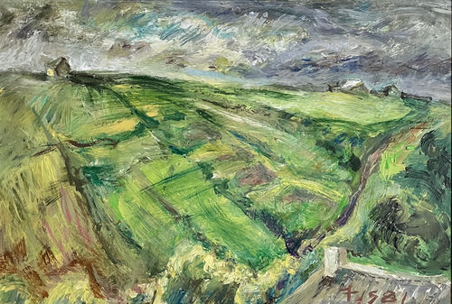 Michael Forster, 1907-2002, Anglo Canadian Artist, Surrealist, Cornish Landscapes