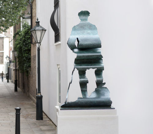 Public Commission 'Here and there, 2023' , The juncture of Canning Passage and Victoria Road W8 5RF