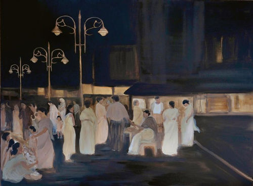 Brushstrokes of heritage and memory in Indian-American artist Joya Mukerjee Logue’s work