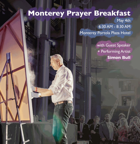 Monterey Prayer Breakfast, with Guest Speaker and Performing Artist Simon Bull
