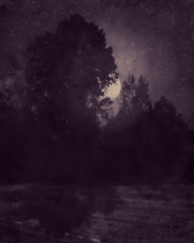 Ted Kincaid Nocturnal Landscape 810, 2015 Digitally Manufactured Photograph printed on Hahnemühle Rice Paper 100 gsm Chine-collé mounted to Stonehenge Natural 320 gsm 22 x 18" Edition of 3