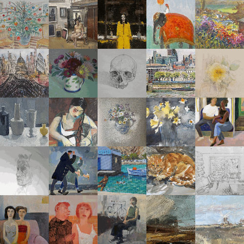 NEAC Fundraising Art Auction (Now Ended), Featuring approx 150 original artworks by over 50 NEAC Member Artists