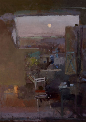 'Studio Evening Moonrise'