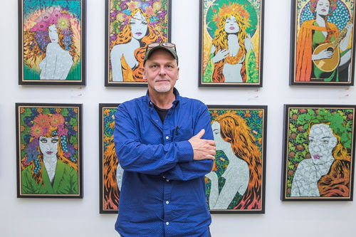 Portrait of the artist Chuck Sperry