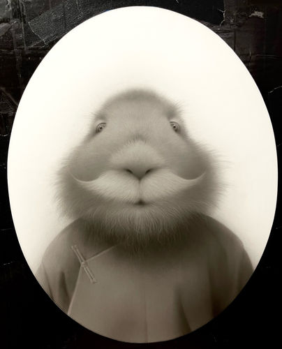 Painting by Travis Louie