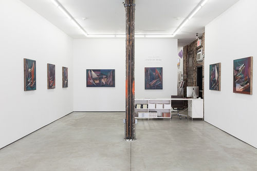 install photo of Augustine Kofie exhibition