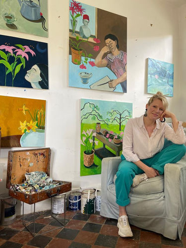 GLASS ENJOYS NANCY CADOGAN’S NEW EXHIBITION – ALL THE GOOD THINGS