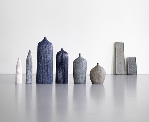 Mok-su, Torsos series, Hand-sculpted wood