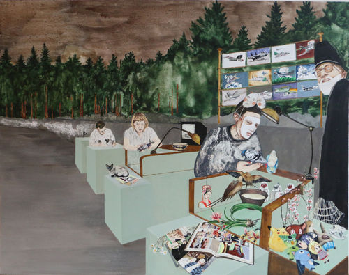 Maya Hewitt, Days In The Wilderness (Detail).