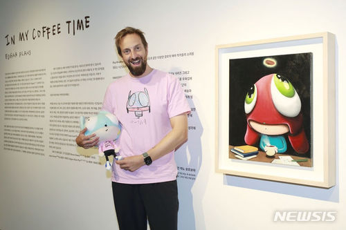 '에니멀 히어로즈' 에드가 플랜스, 한국서 첫 개인전