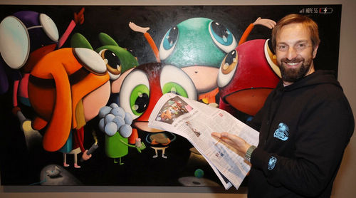 "캔버스는 작가 영혼을 숨김없이 담아내는 오픈북"