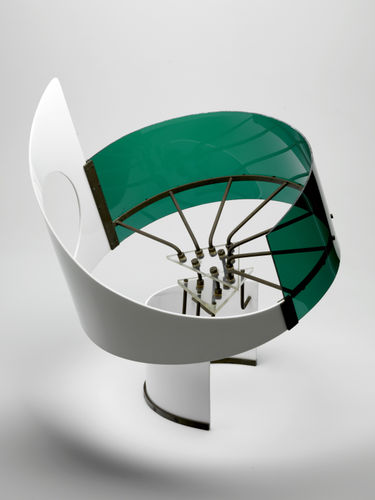 Constant, Observatory, 1956, Brass and plexiglass, 52 x 48.5 cm