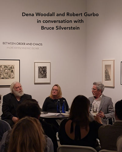 Between Order and Chaos: André Kertész and M.C. Escher , Dena Woodall and Robert Gurbo in Conversation with Bruce Silverstein