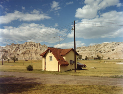 Stephen Shore, Badlands National Monument, South Dakota, July 14, 1973, Chromogenic print, 1973